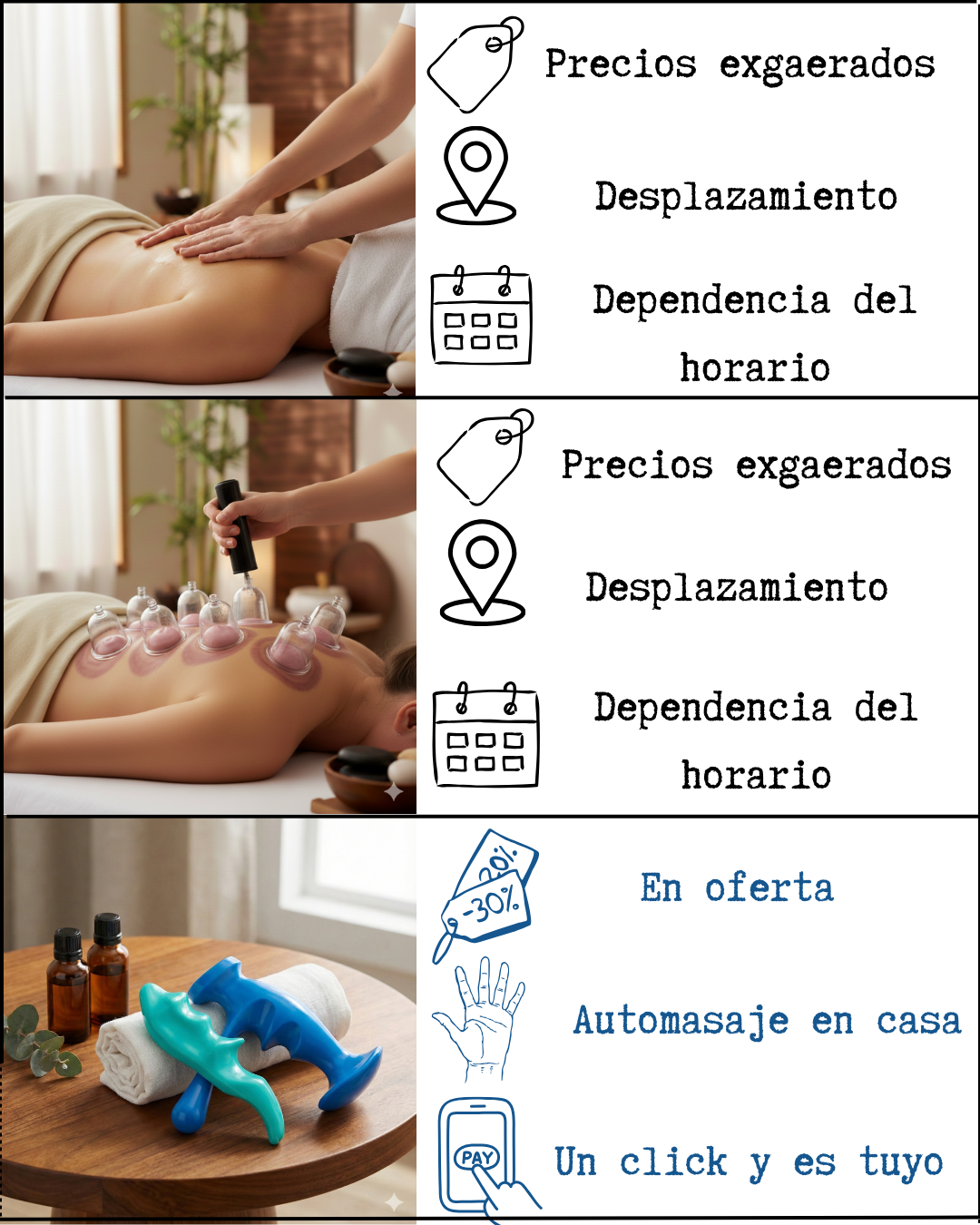 FlexPoint – Pack herramientas de masaje manual